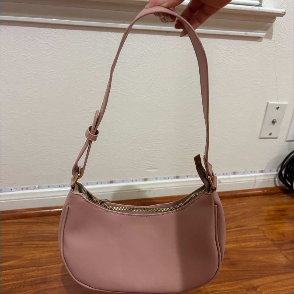 Elegant Pink Shoulder Bag